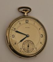 Montre de poche Rival vintage plaquée or