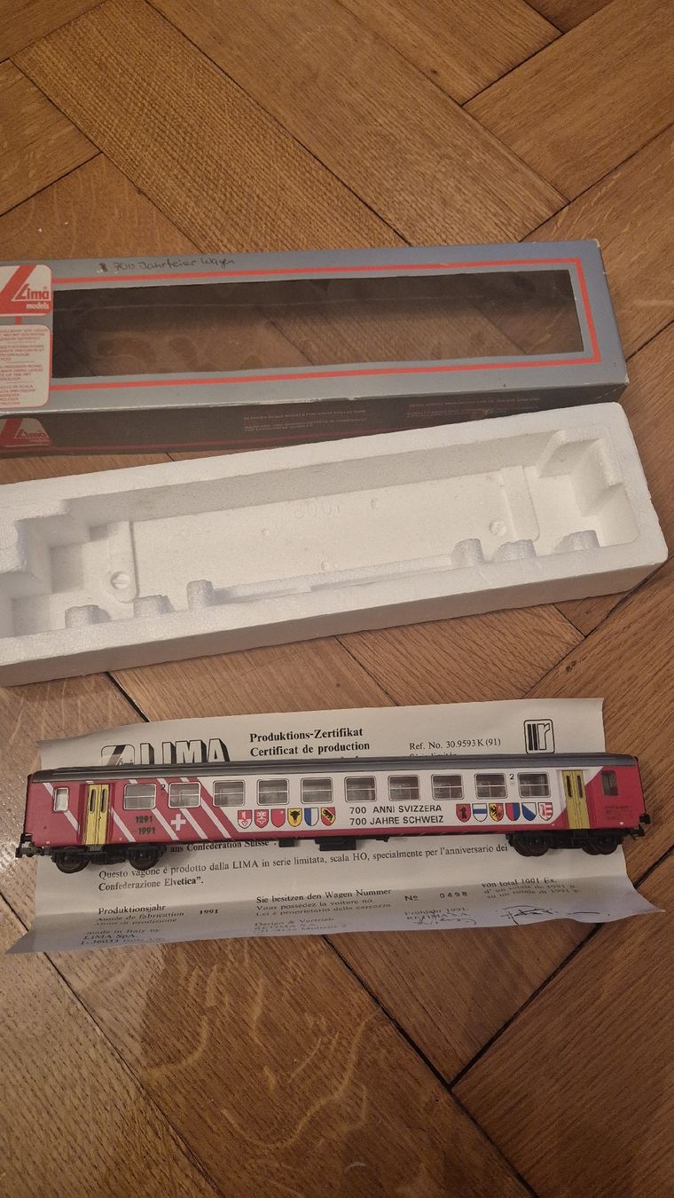 Lima Modellini di ferrovie: Lima 700 jahre schweiz h0 – Nuovo (secondo la descrizione) da Solothurn venduto da Rugeli13 4