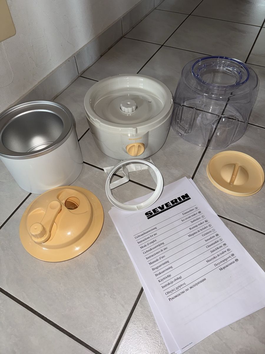 Elettrodomestici da cucina: Severin Eismaschine – Usato da Hergiswil NW venduto da kaufe_bei_kaufmann