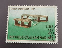 San Marino motiv briefmarke