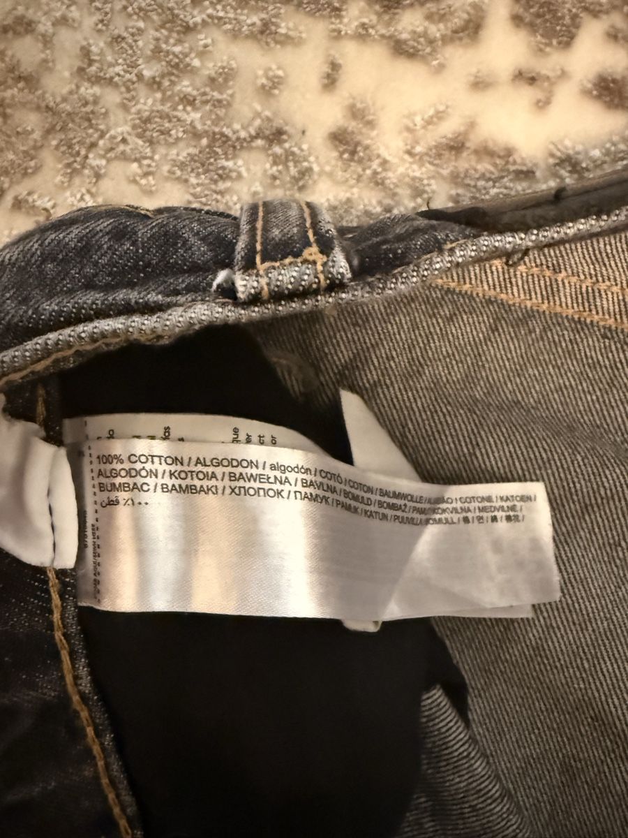 Mango Jeans: Mango Raw Jeans grau – Gebraucht aus Näfels von sellmemoric 4