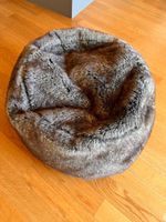 Faux-Fur Pouff