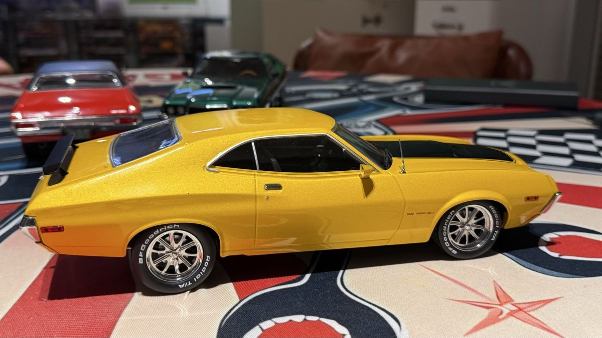 Ford Modellini d'auto: Ford Gran Torino, gelb, 1:18 – Nuovo (secondo la descrizione) da Basel venduto da Zomeg 3