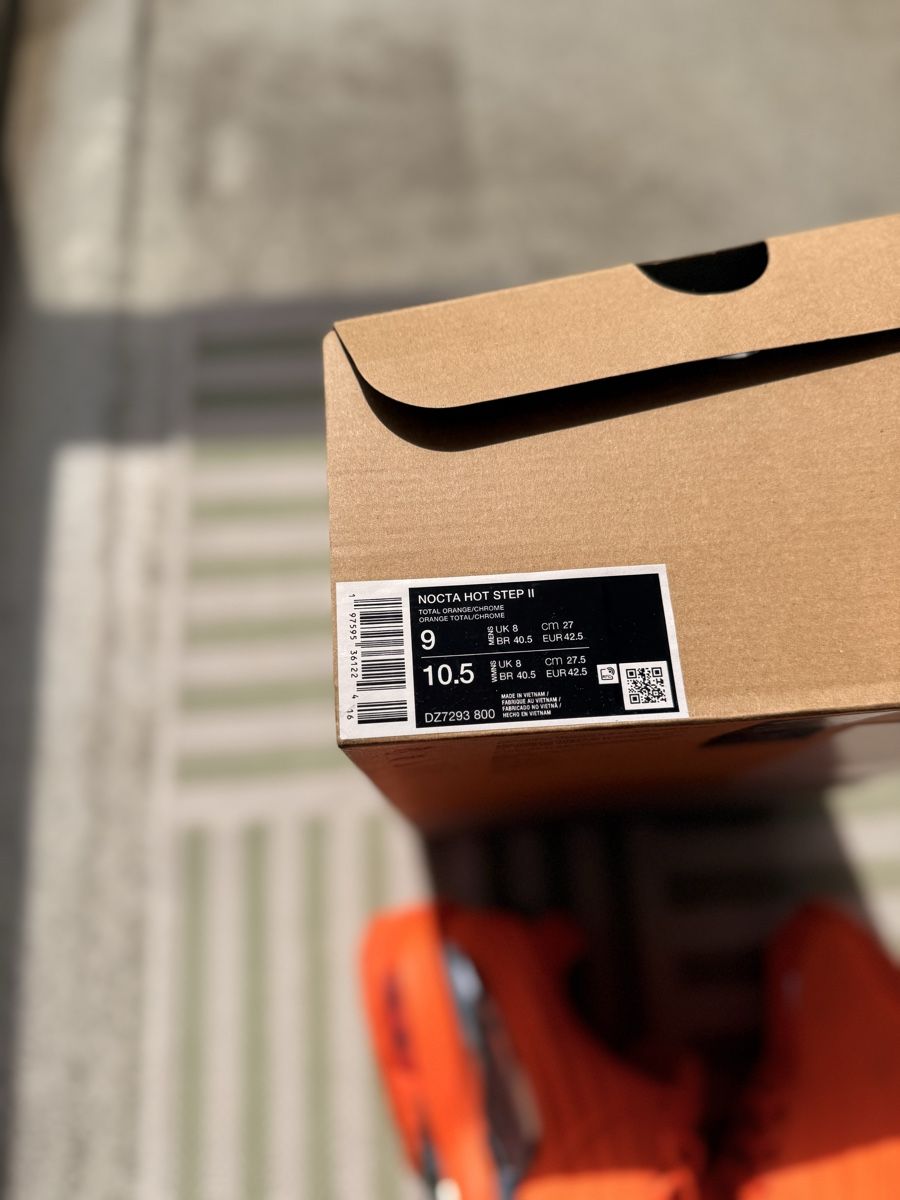 Scarpe da uomo: Nocta Hot Step ll Orange – Usato da Lausanne venduto da mil_2s88 5