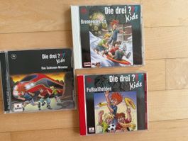 3 Stück Die Drei ??? Kids  - Die drei Fragezeichen Kids