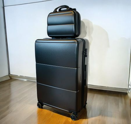 2 tlg. Reisegepäck Koffer Polyc. XL 77cm gateBAG GRAU NEU