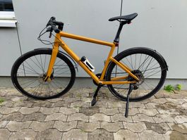 BMC Alpenchallenge 01 Three Hybrid Bike 2022 in Ochre
