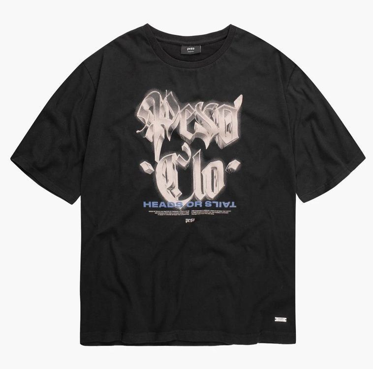 Peso Heads or Tails Chrome Tee Size S Kaufen auf Ricardo