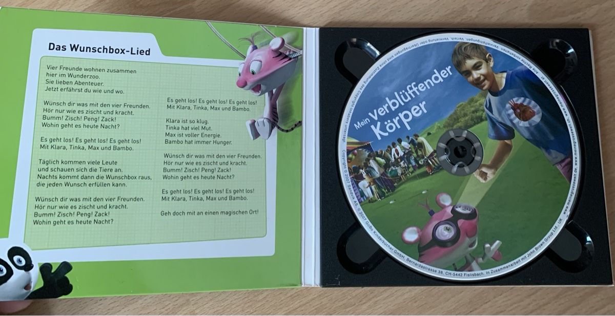 Bücher: Mein verblüffender Körper mit CD und Spielkarten – Gebraucht aus Hünenberg See von spartakus02 4