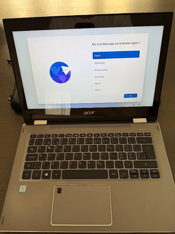 Acer Notebook: Acer Spin i7 convertible tactile + housse + chargeur – Usato da Jussy venduto da AlexVend 1