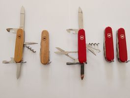 5x Neue Victorinox Sackmesser 2 wood