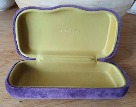 Etui à lunettes Gucci violet  ✨💜