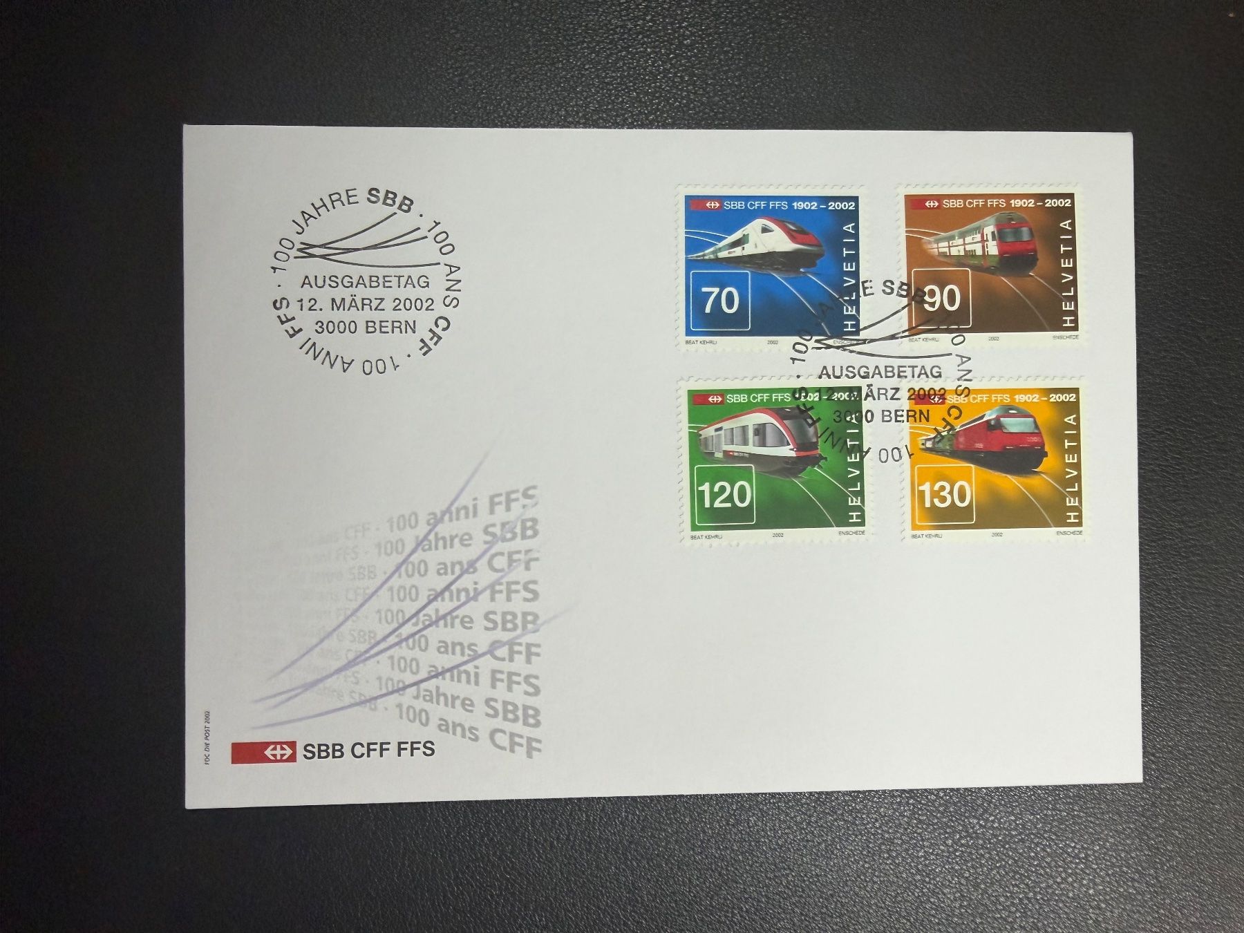 Tutti i francobolli: Schweiz FDC 2002 – Usato da oberrüti venduto da jeanmei