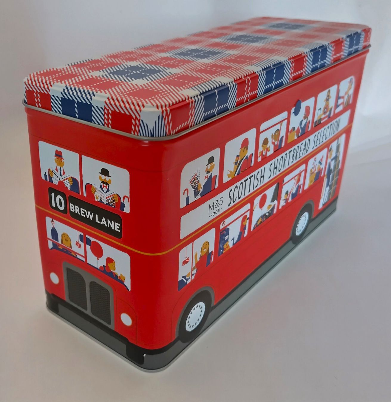 Sonstige Dekorationen & Accessoires: Blechdose London Bus / M&S Scottish Shortbread Selection – Gebraucht aus Bellach von JingleJerry