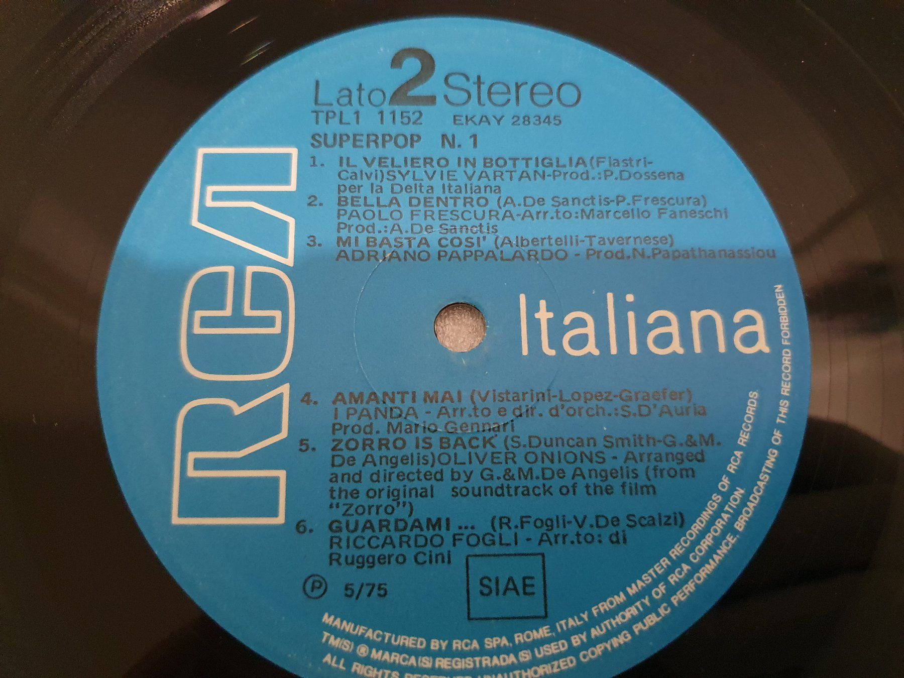 Dischi in vinile: Superpop N. 1 (LP, Rock) – Usato da Uster venduto da Vinyl-Leidenschaft 5