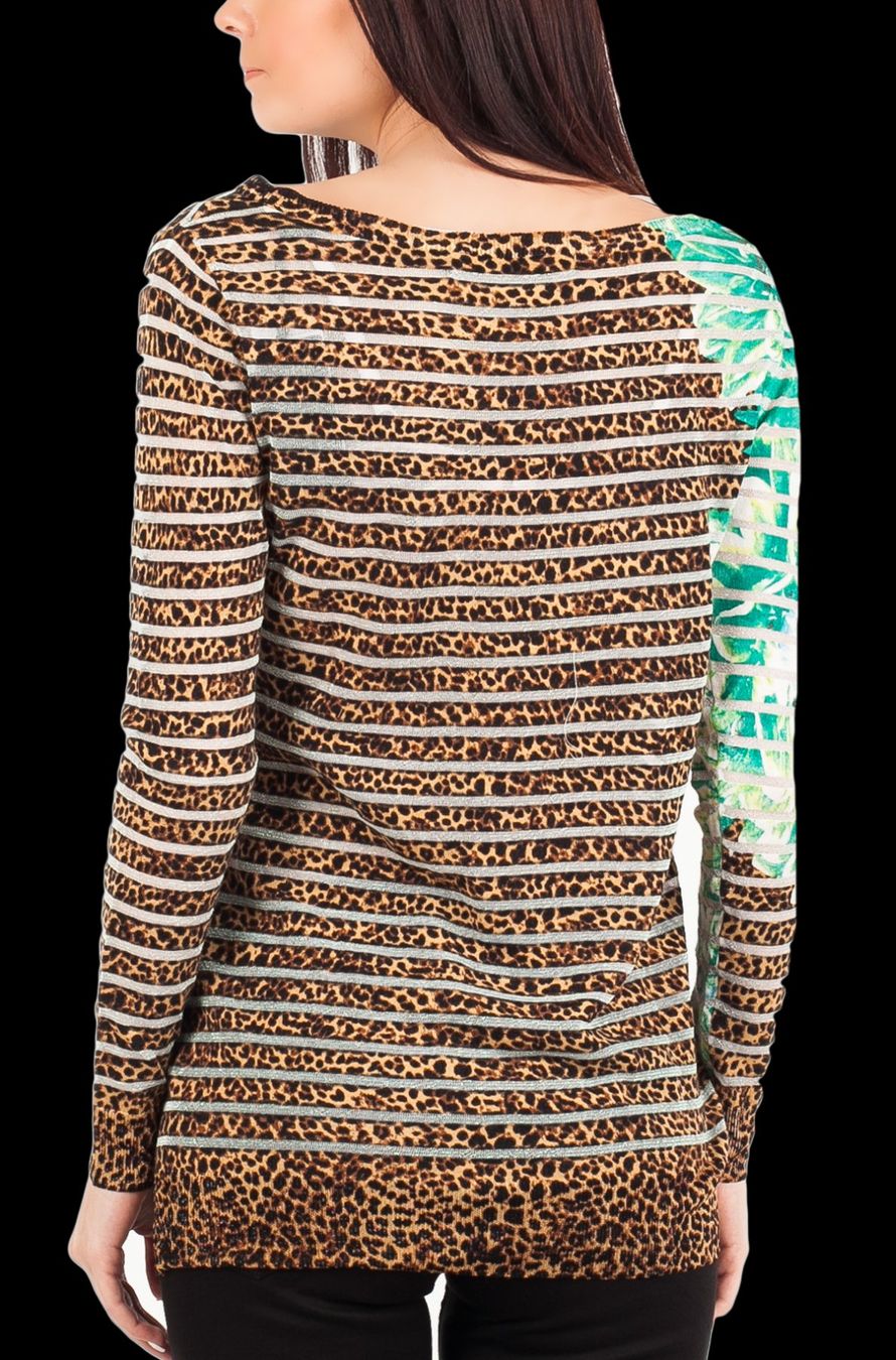 Guess Maglioni & Felpe: Guess Pullover Gr. S - Leoparden- & Tropenmuster – Usato da Biel/Bienne venduto da mister1chf 4