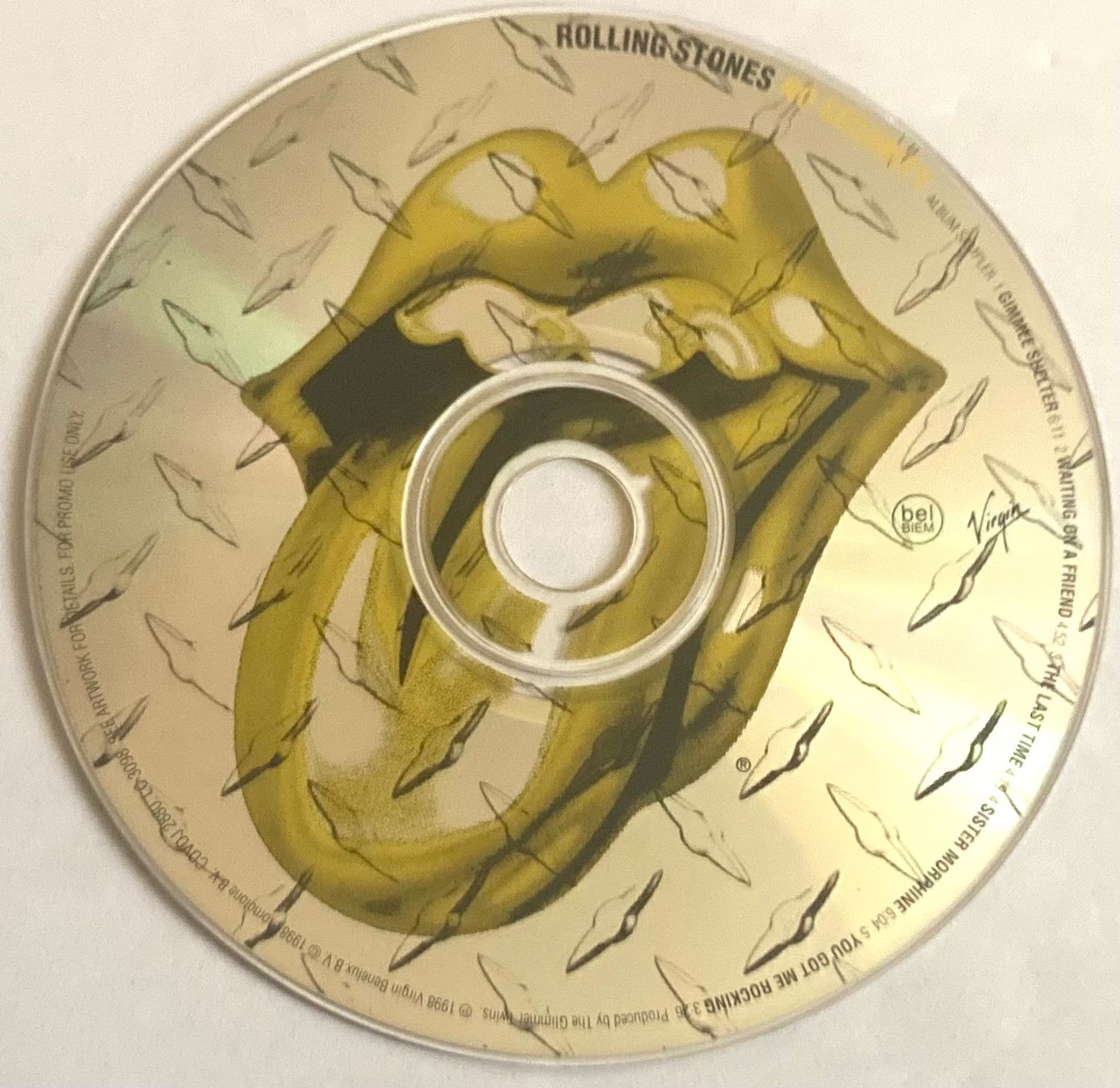 CDs: ROLLING STONES - NO SECURITY – Gebraucht aus Poliez-Pittet von Newtown-Records 2