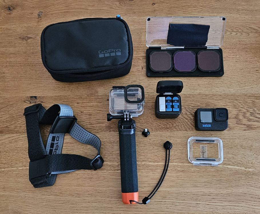 GoPro Hero 12 Black - Action Kamera inkl Zubehör Top Zustand (Neu ...