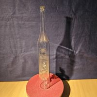 Studer Grappa Vecchia Flasche mit Glasfigur, 38cm hoch