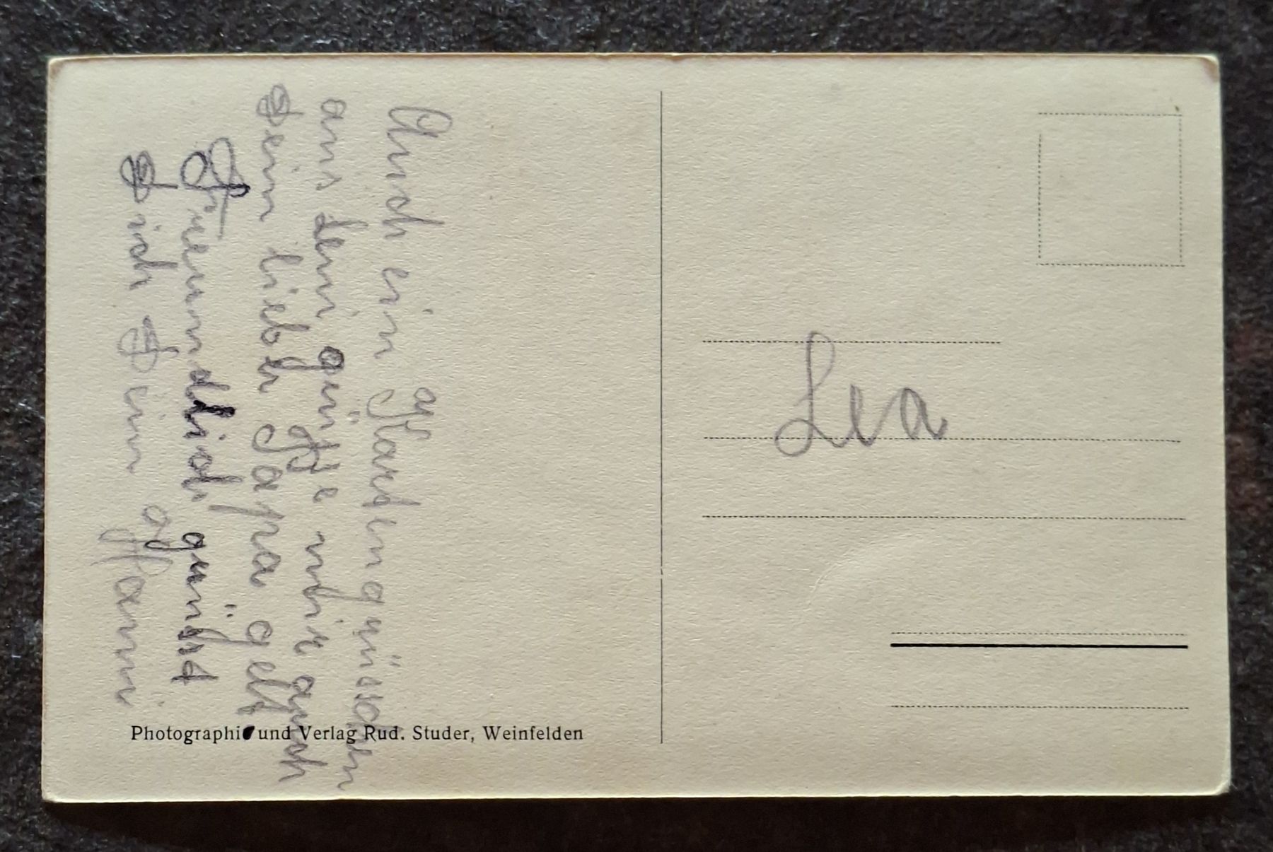 Cartoline postali: Ansichtskarte Weinfelden Kirche – Usato da Siebnen venduto da Leissav 1