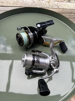 2 Angelrollen Shimano Nasci 2500 & Daiwa Crossfire LT 1000