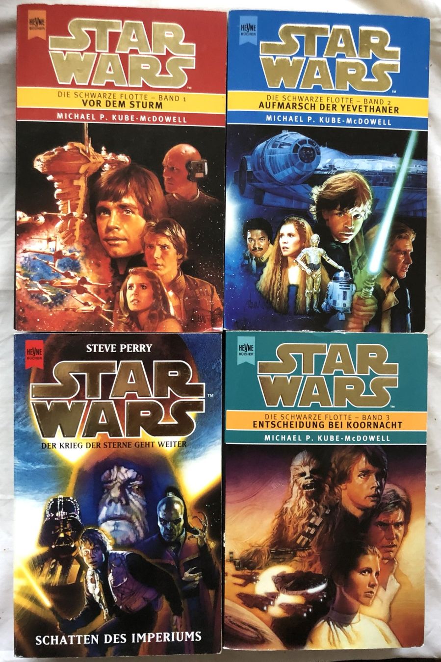 Libri: 4x Bände - Star Wars - Heyne Bücher – Usato da Schaffhausen venduto da durruti