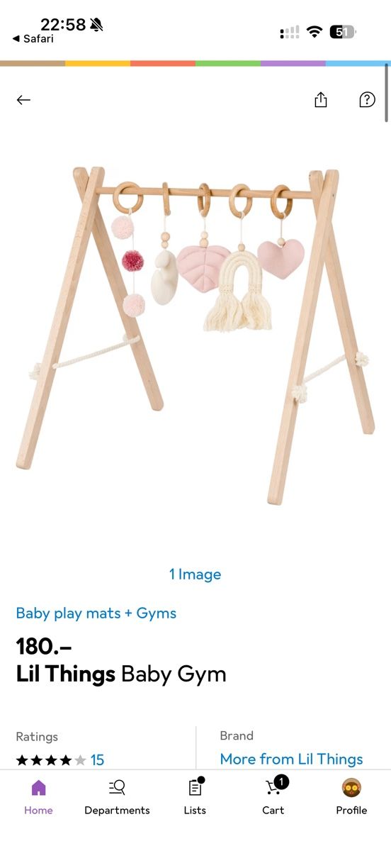 Spielmatte: Baby gym – Gebraucht aus Kilchberg ZH von roz_qcj7 1