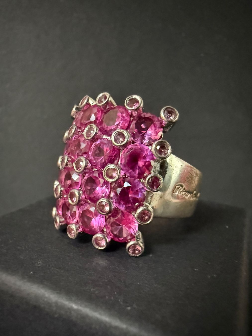 Bagues: Silber Ring mit Rubinen 925 – D'occasion à Spiegel b. Bern par Rogger72 1
