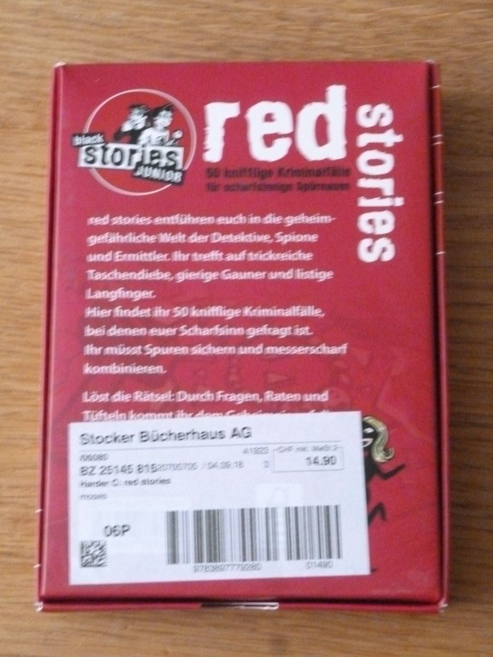Giochi: Karten-Spiel Red Stories – Nuovo (secondo la descrizione) da Sarnen venduto da Ver01dg 1