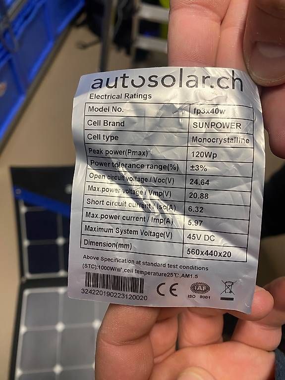Panneaux solaires: Solarkoffer – D'occasion à Chur par Kabu21 2