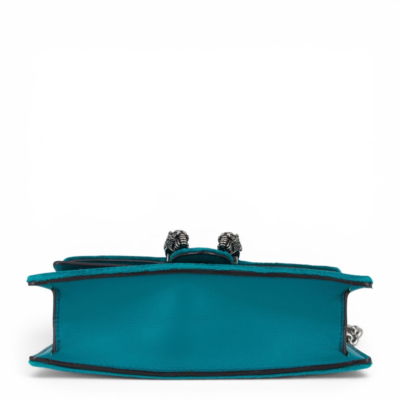 Gucci Borse da donna: Gucci Dionysus super-mini Samt Türkis – Usato da Binningen venduto da Designerlabels 4
