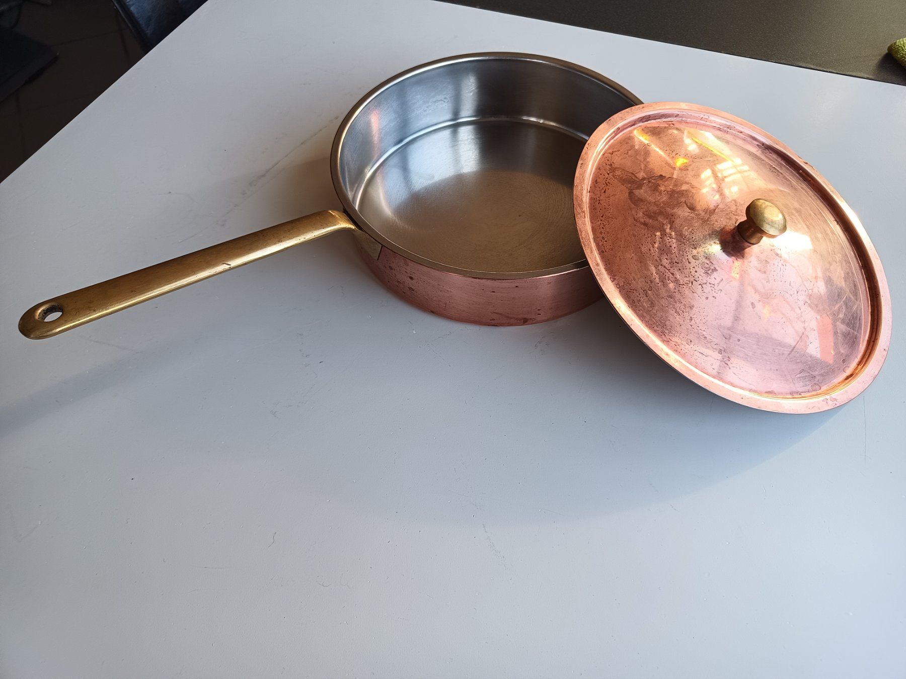 Padelle: Spring Culinox Kupfer Pfanne – Usato da Oberegg venduto da A-Z.Handel.Loehrer 2