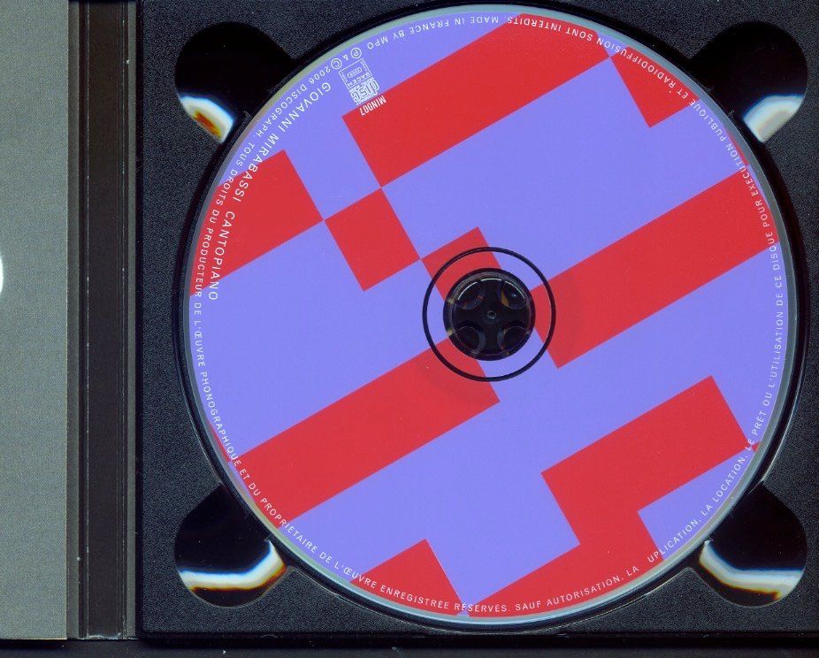 CDs: Cantopiano - Giovanni Mirabassi – Gebraucht aus Delémont von MaxPlan 2