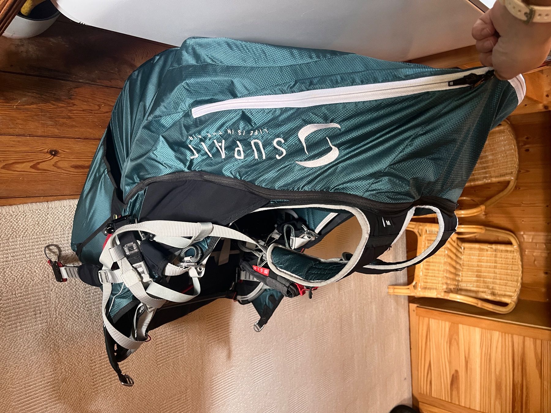 Sport dell'aria & Aquiloni: AirDesign Eazy 3 M / Super Evo Lite  / XC Fastpack bag – Usato da Crésuz venduto da Peterkin01 2