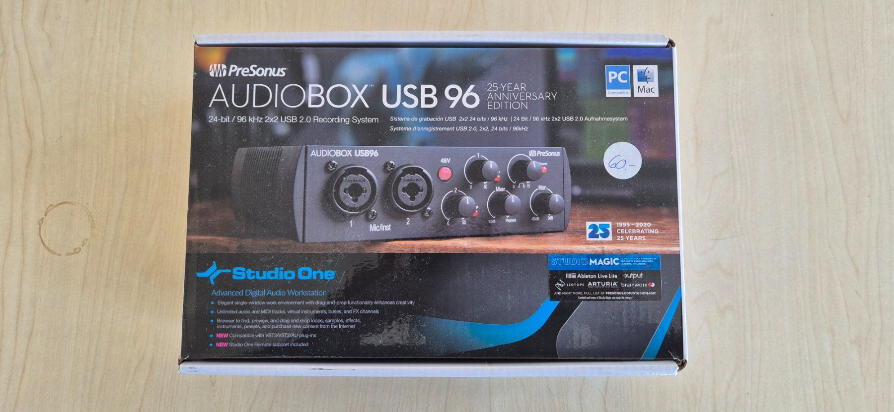 Strumenti musicali: PreSonus Audiobox USB 96 – Nuovo e nell'imballaggio originale da Oeschgen venduto da EHS_Betriebs