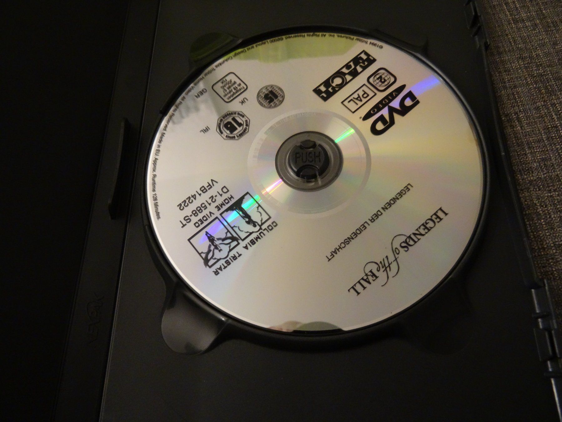 Spielfilme: Legenden der Leidenschaft DVD – Gebraucht aus Olten von  1
