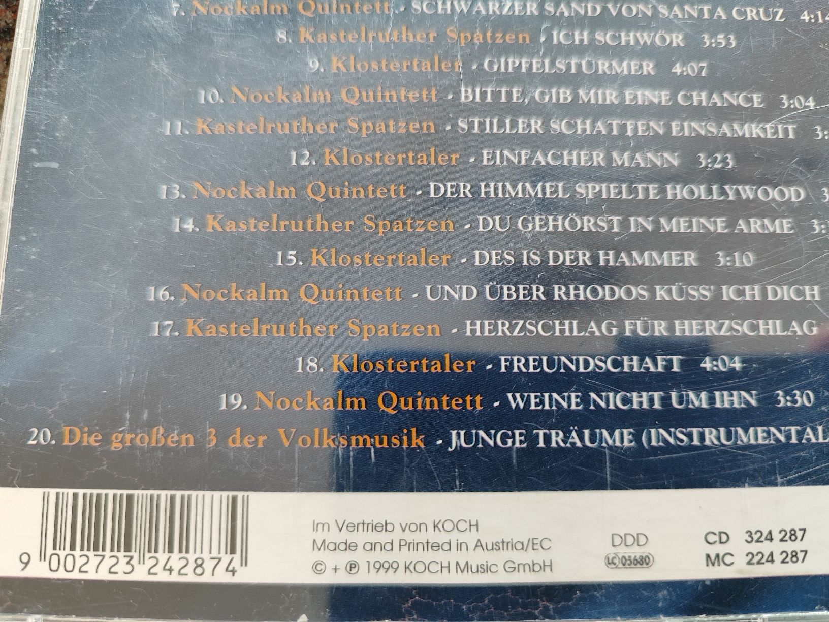 CD: CD, die grossen 3 der Volksmusik  – Usato da Madiswil venduto da marmotte63 3