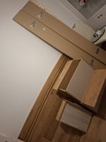 Doppelbett massiv hell