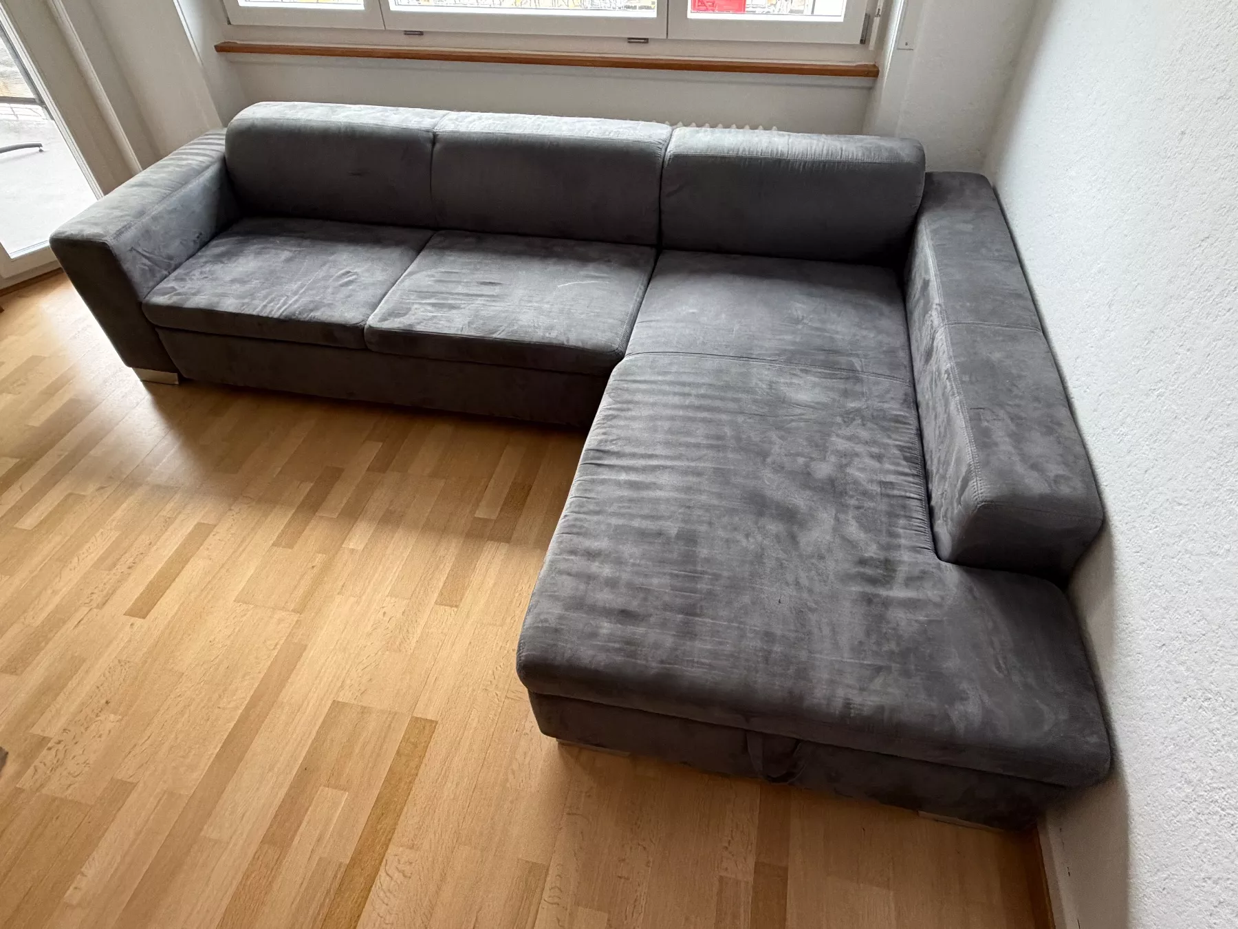 Pfister Divani: Möbelpfister Ecksofa mit Schlafoption – Usato da Bern venduto da pat_nnj2 1