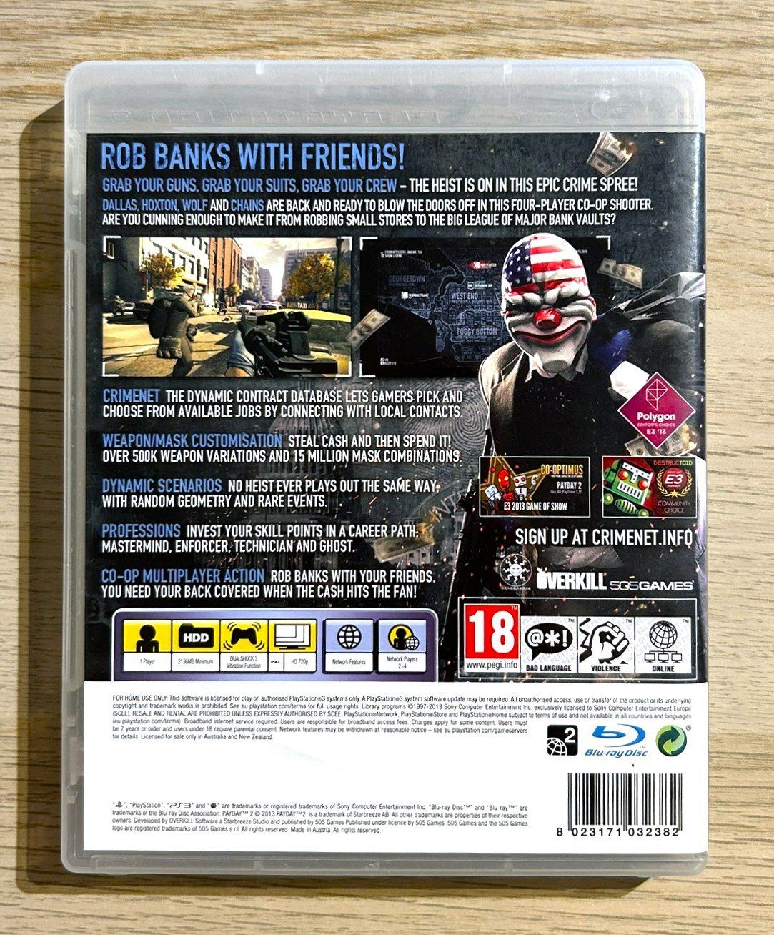 Sony Spiele: Payday 2 PS3 – Gebraucht aus St. Gallen von Alpine.Arcade 1