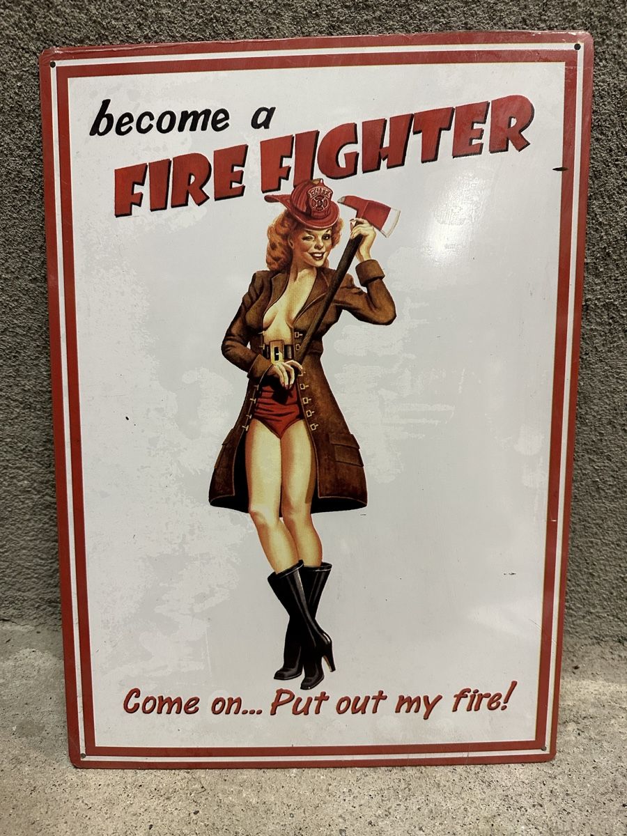 Insegne: Fire fighters pin up feuerwehr – Usato da Reinach AG venduto da rares75