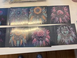 Diamond Paiting Karten Traumfänger