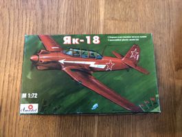 Amodel Jak-18, 1:72, UdSSR Trainingsflugzeug, Winterprojekt
