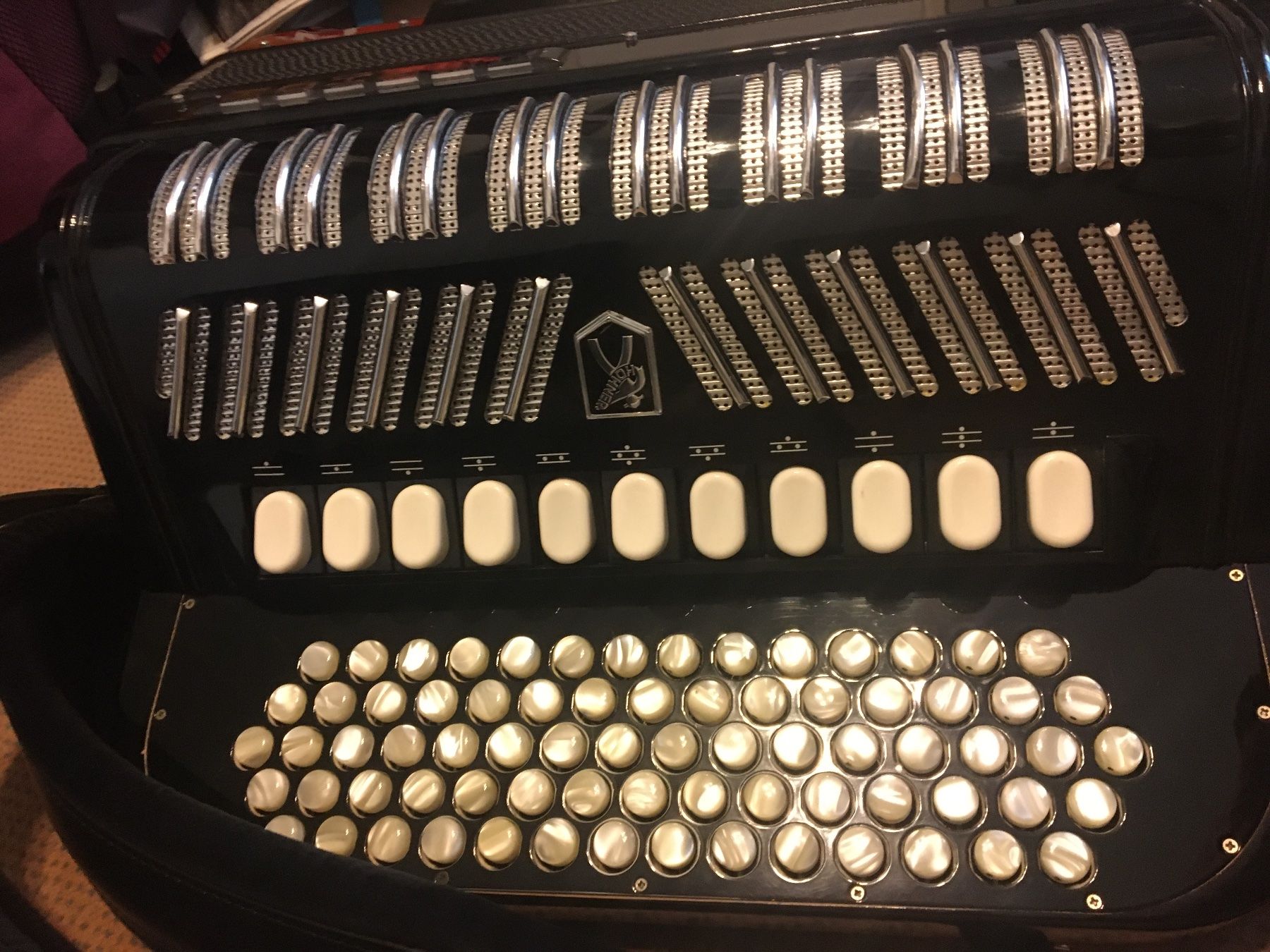 Hohner Musikinstrumente: Akkordeon hohner riviera 6 s – Gebraucht aus Bauma von ladygaby 2