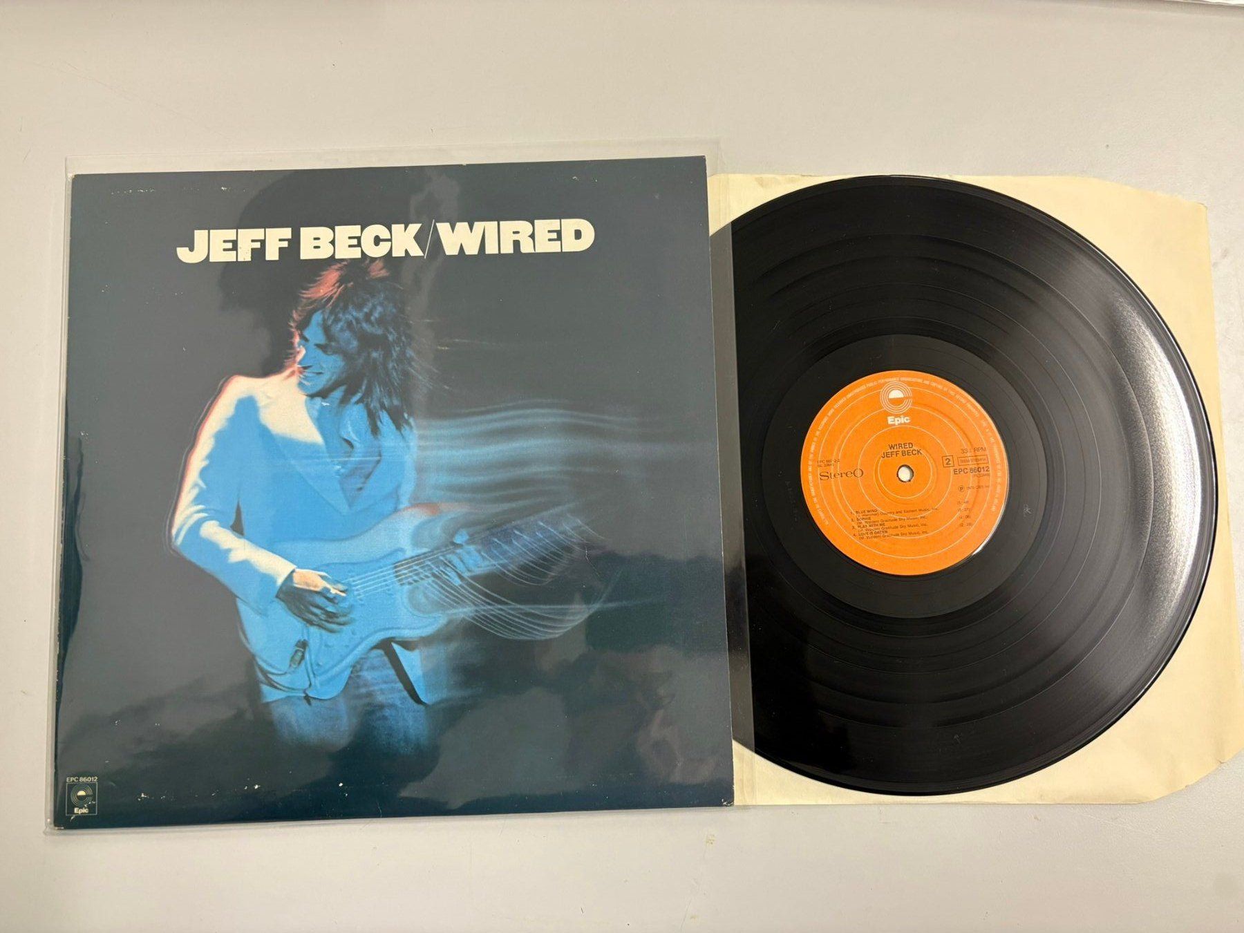 Schallplatten: Beck, Jeff  - Wired - EU - 1976 - Epic – Gebraucht aus Zofingen von Bigron