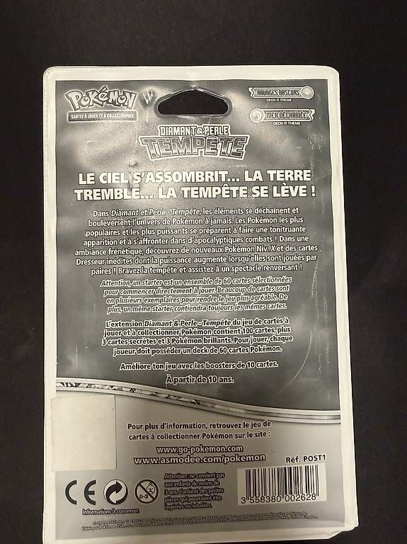 Pokémon Carte collezionabili: Deck Diamant & Perle Tempête : Mer Déchaînée – Nuovo e nell'imballaggio originale da Lausanne venduto da Eliteshow 2