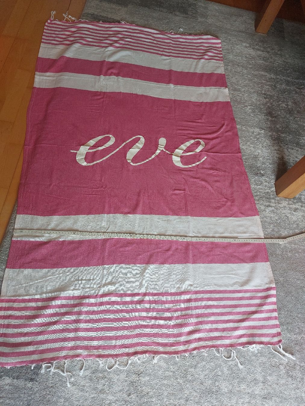 Coperte: Badetuch 156x 92 Leinen – Nuovo (secondo la descrizione) da Landquart venduto da Cedes