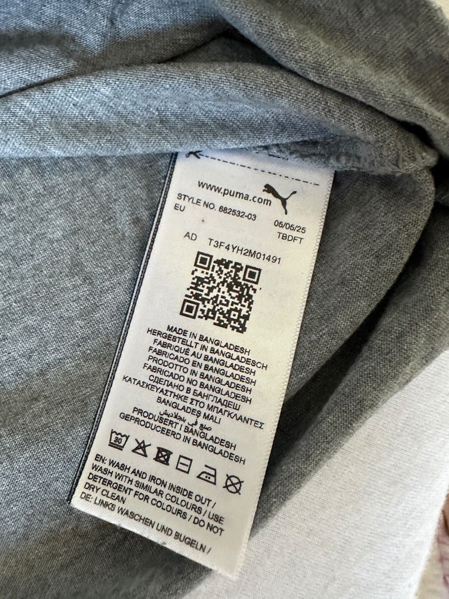 Puma T-Shirts: Puma T-Shirt Grau Grösse M   – Neu und originalverpackt aus Winterthur von ChicMarkt 1