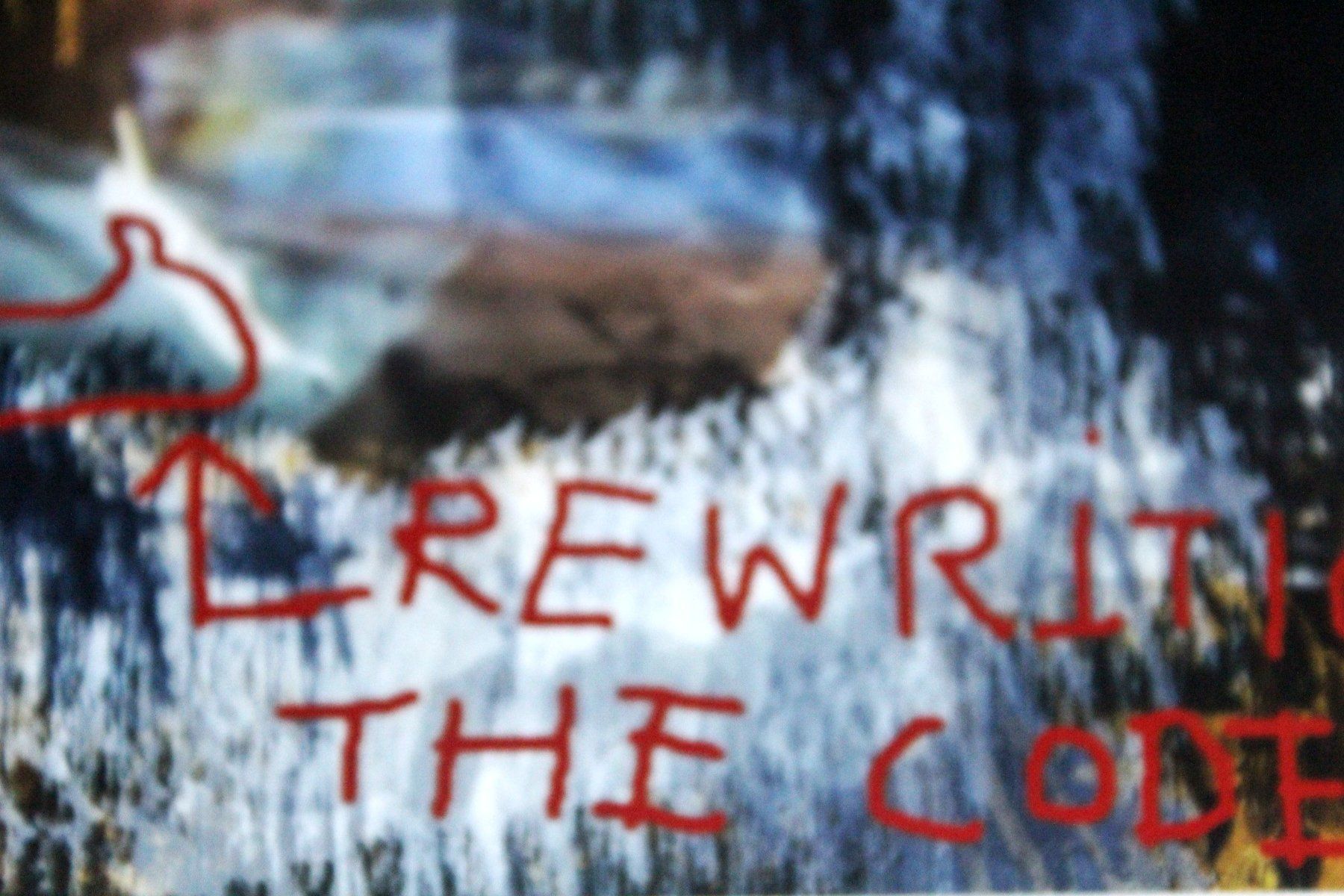 Cartoline: OLIVER BREITENSTEIN (Germany *1965) Rewriting The Code, 2005 – Usato da Bern venduto da Arting