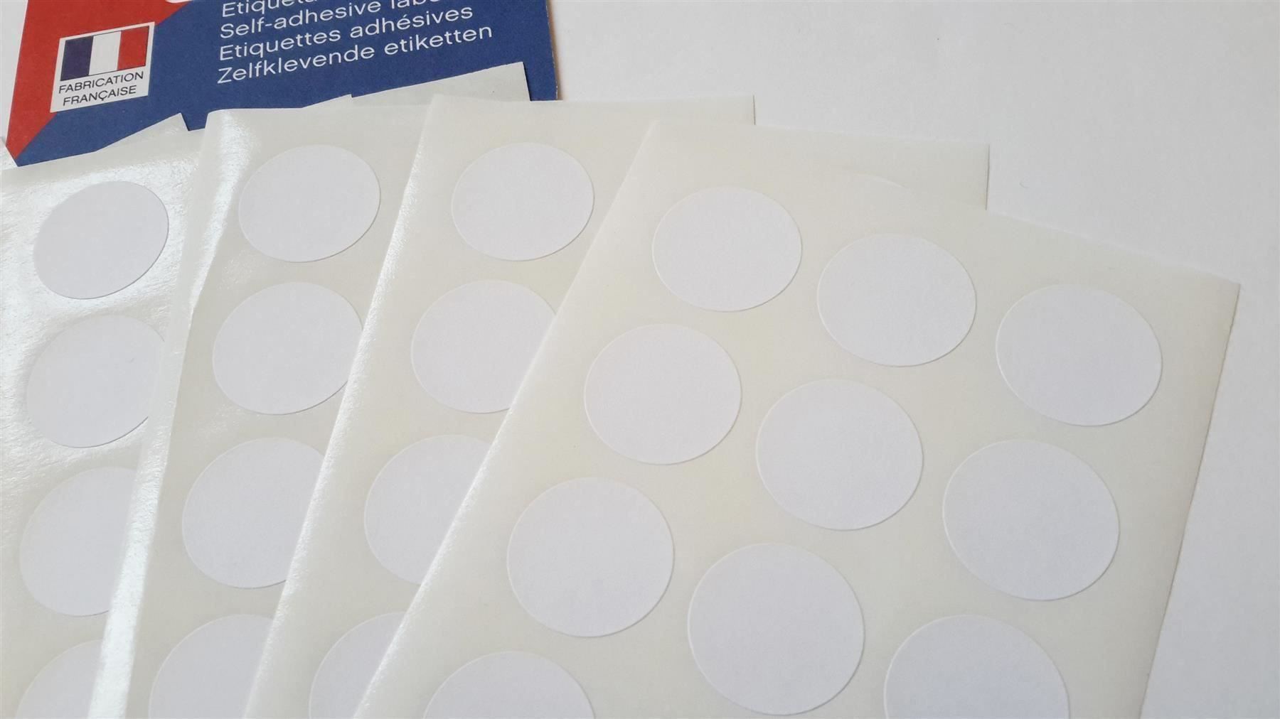 Sticker: Markierungspunkte, weiss, 19mm, 105 St. – Nuovo e nell'imballaggio originale da St. Gallen venduto da cointec 5